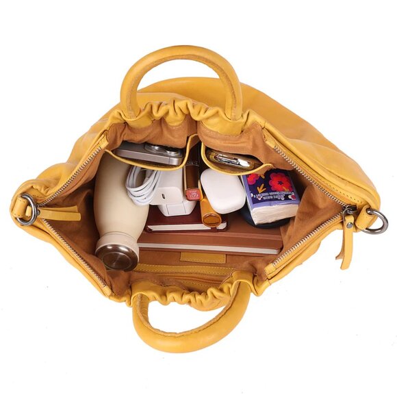 Latico Leathers Ramble Tote/Crossbody Charcoal Like New! - Picture 11 of 11